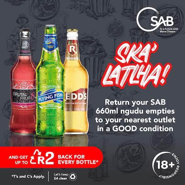 SABS COMPELLING CONSUMER CAMPAIGN ‘DON’T THROW AWAY THE BOTTLE